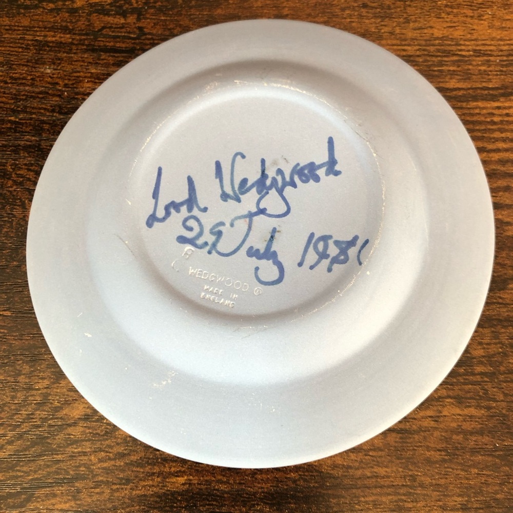 1981 Wedgwood Plates Prince Charles and Princess Diana Royal Wedding - Picture 4 of 4